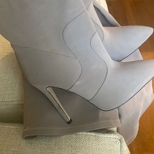 Stylish grey boots